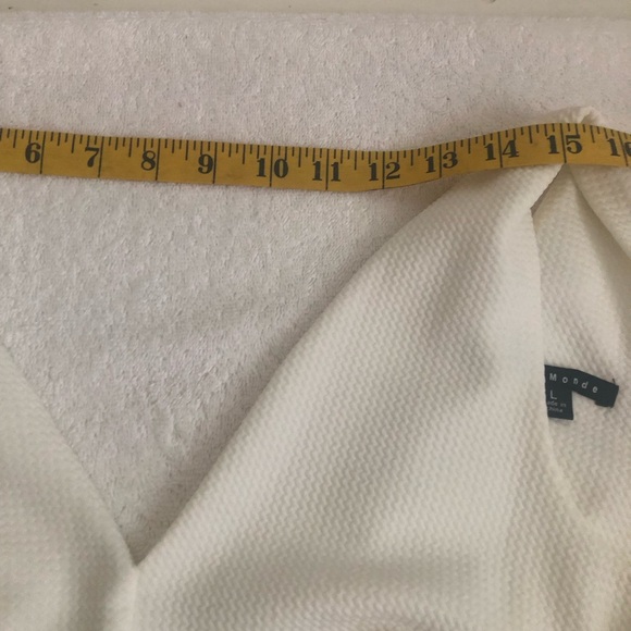 Haute Monde V-Neck Sleeveless Fit Flare Dress - Picture 8 of 11